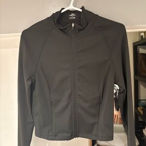 Urban Planet Women’s Black Zip Jacket with High Collar